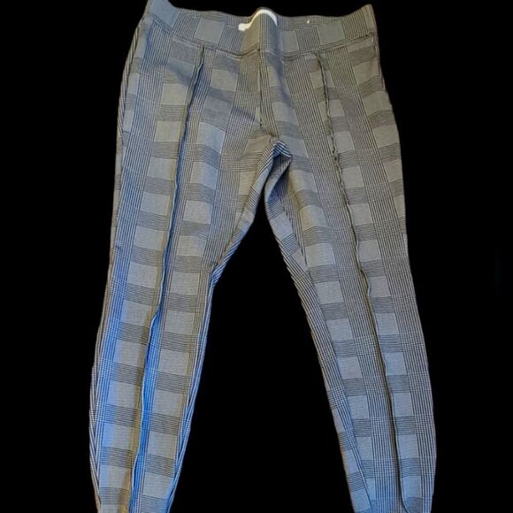 OLD NAVY Stretch Pants Skinny Stevie Glen Check Plaid size M‎ NWOT - Picture 2 of 13